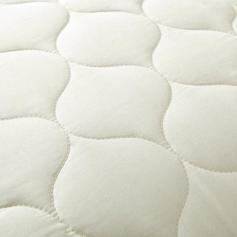 Organic Cotton Lofted Quilted Pillow Protectors