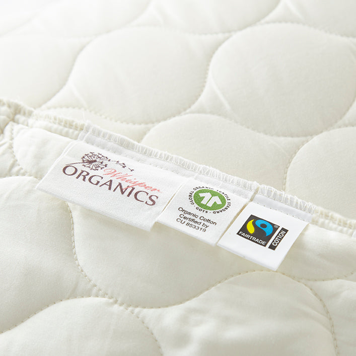 Organic Cotton Lofted Quilted Pillow Protectors