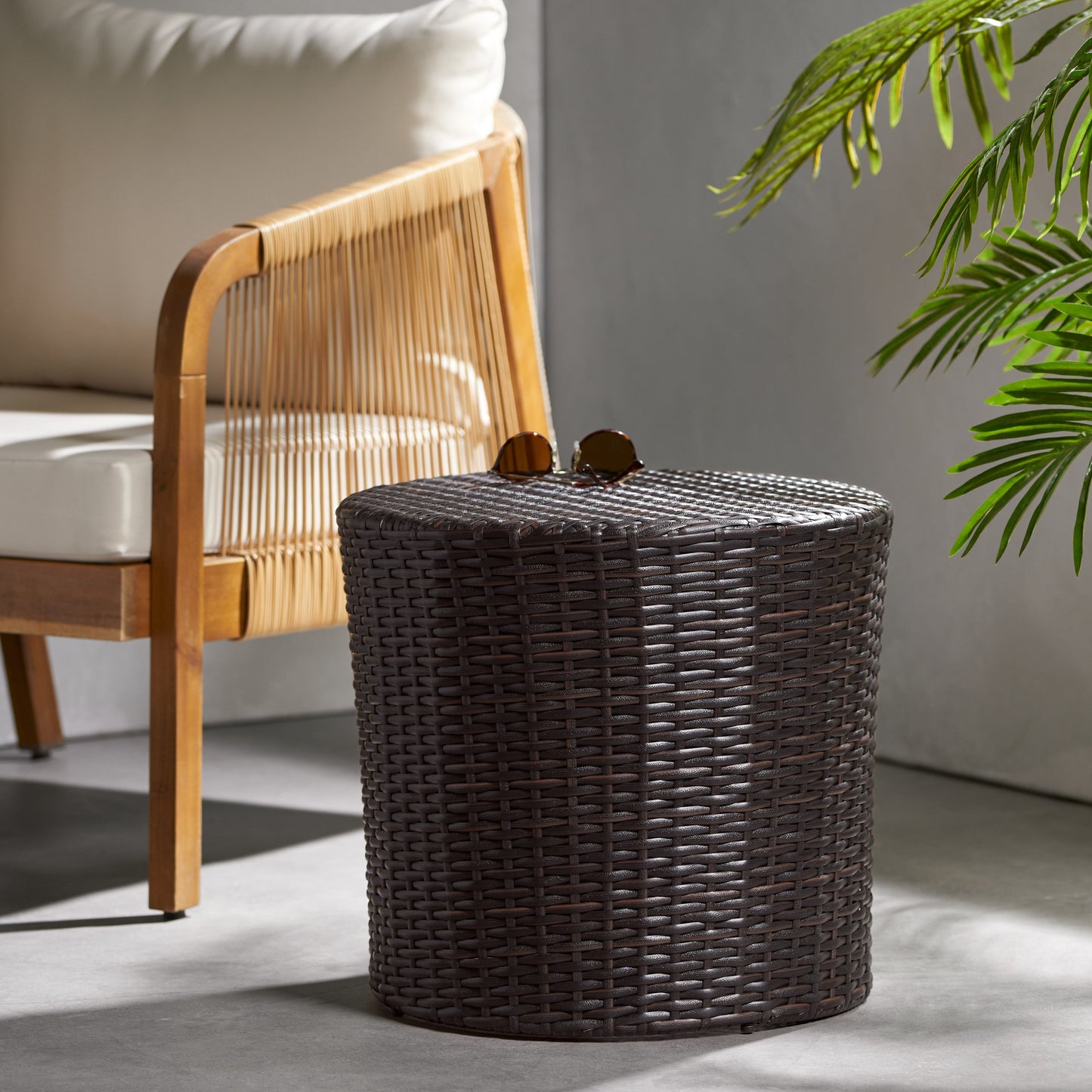 Barrel Side Table
