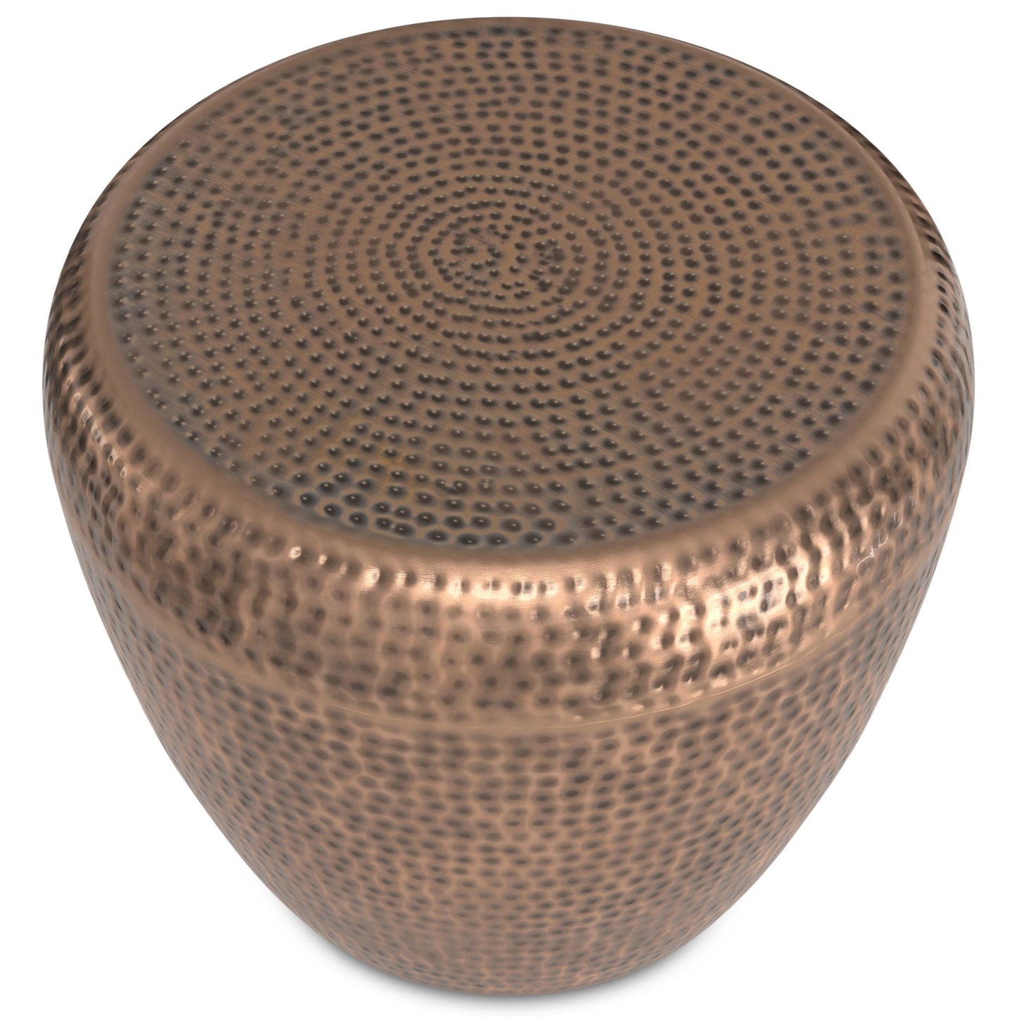 Handcrafted Metal Side Table