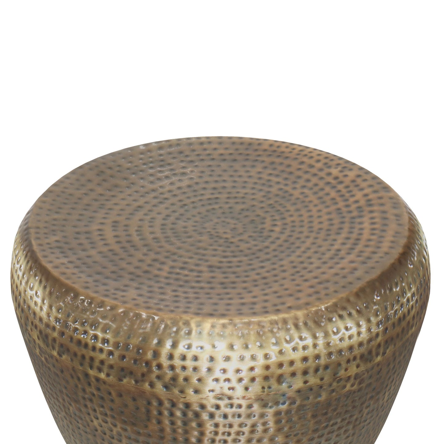 Handcrafted Metal Side Table