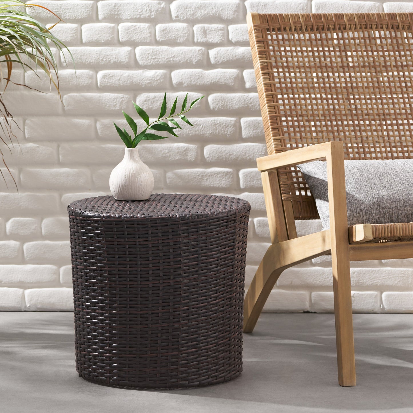 Barrel Side Table