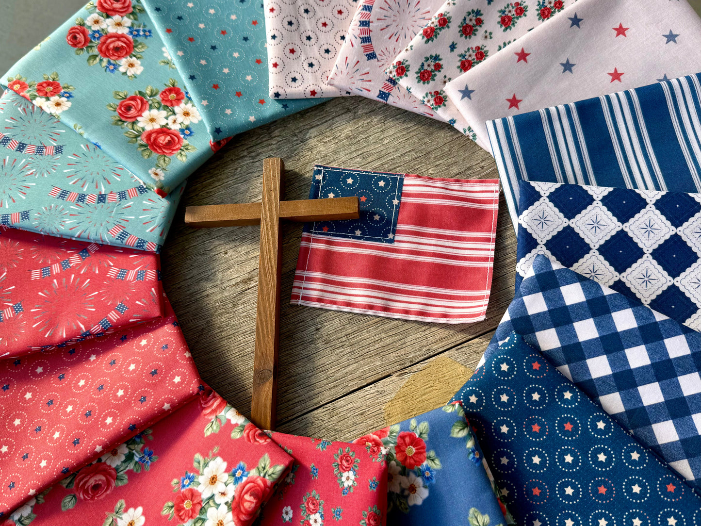 God and Country Quilt Kit
