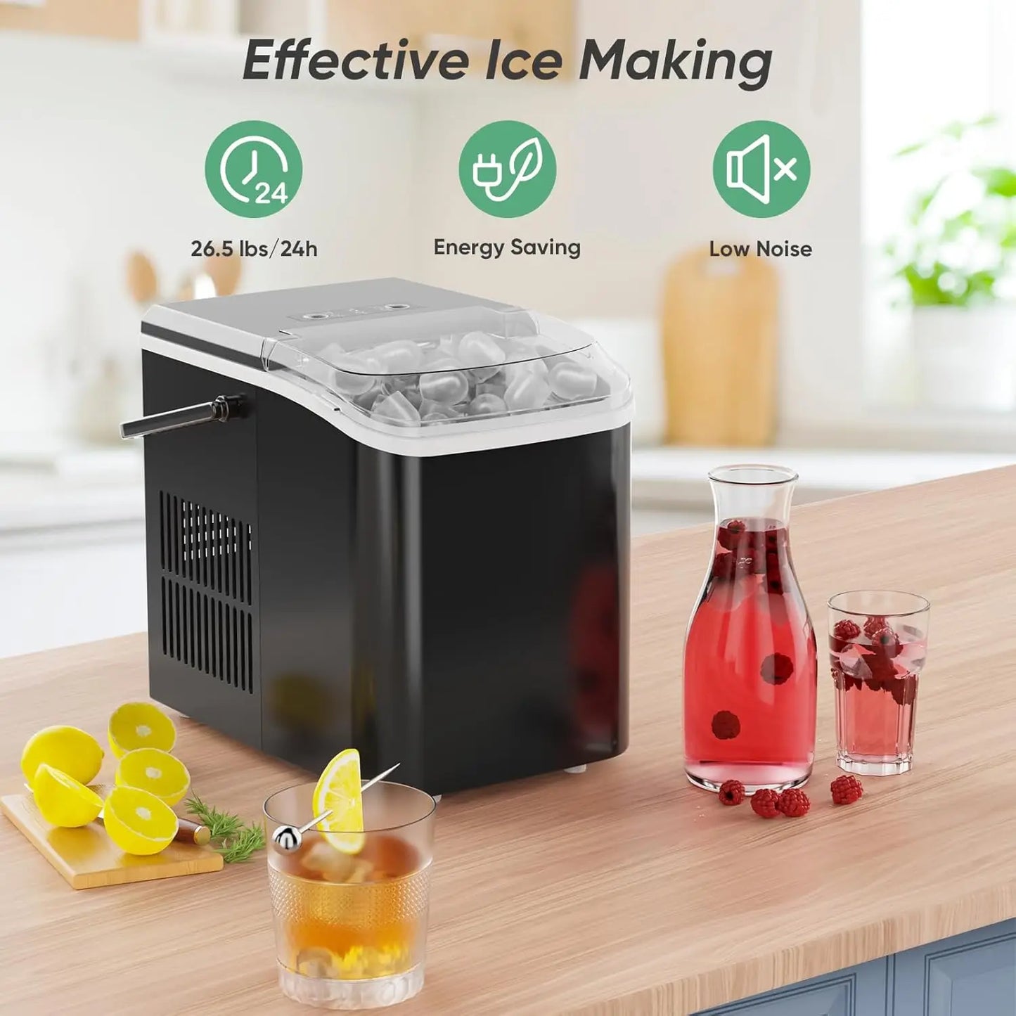 Portable Countertop Ice Maker