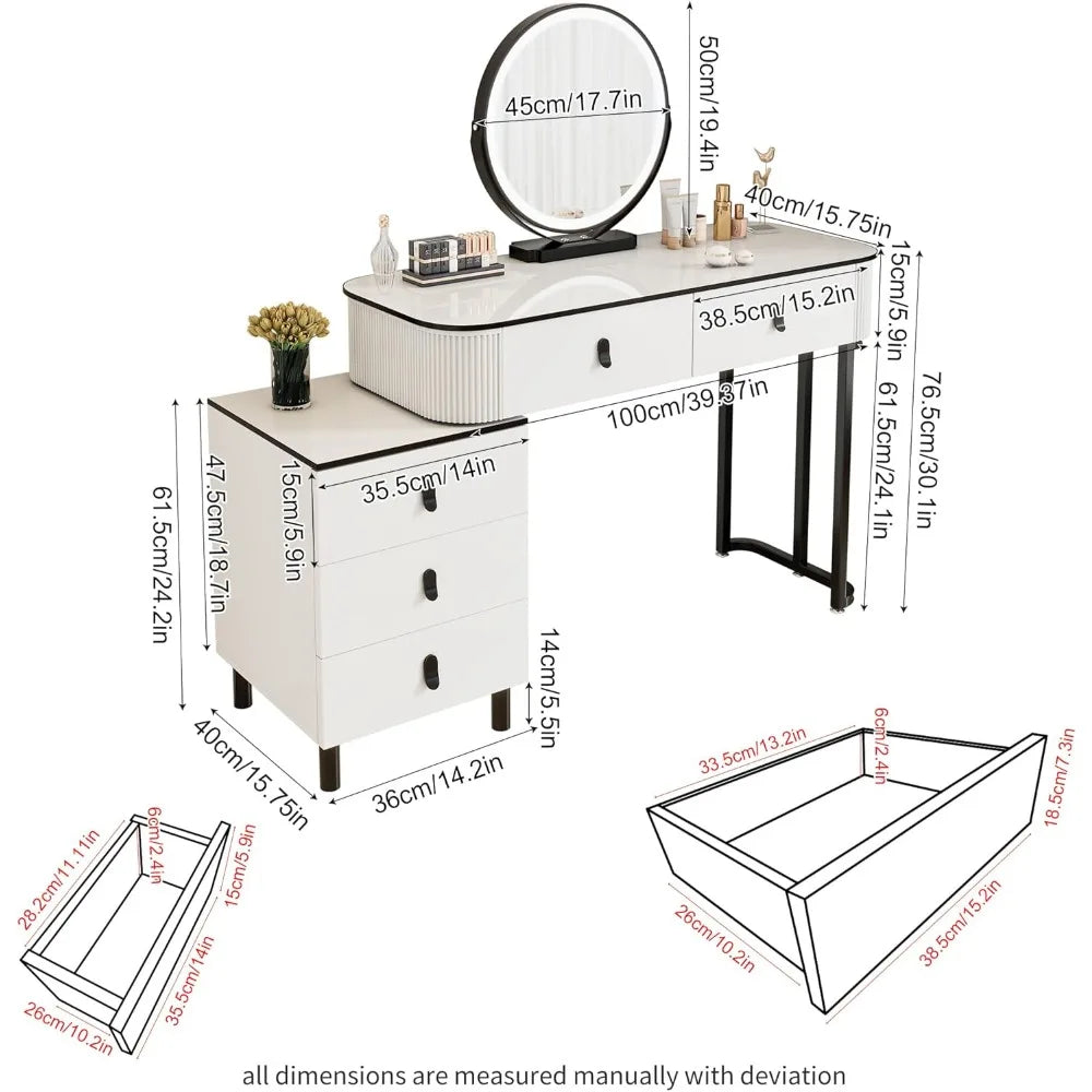 Small Makeup Vanity Desk