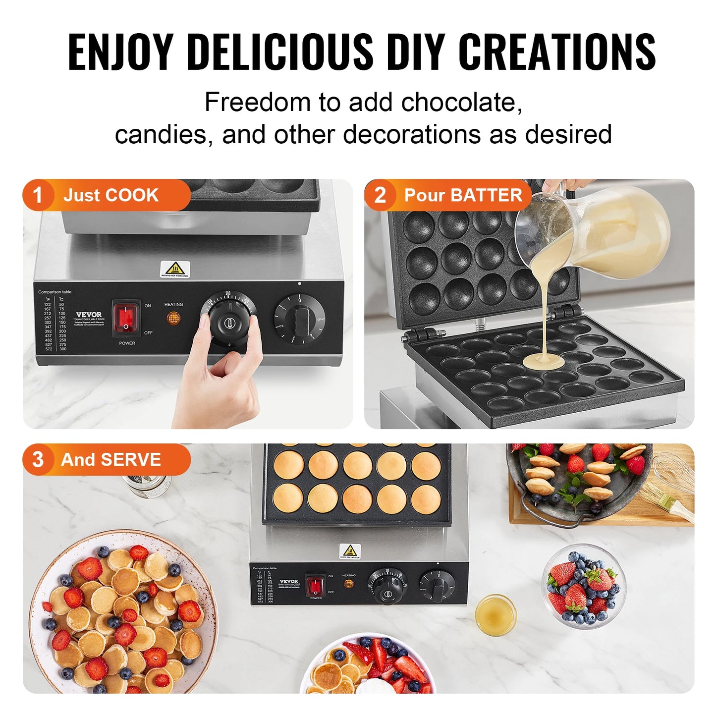 Electric Mini Waffle Maker