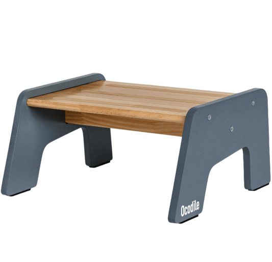 1-Step Wooden Stool for Kids(Multi-Purpose Step Stool for Kitchen, Bath, and Potty Training)