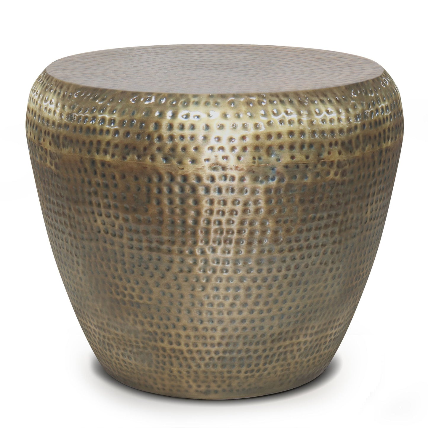 Handcrafted Metal Side Table