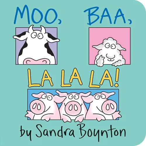 Moo, Baa, La La La! - Board Book