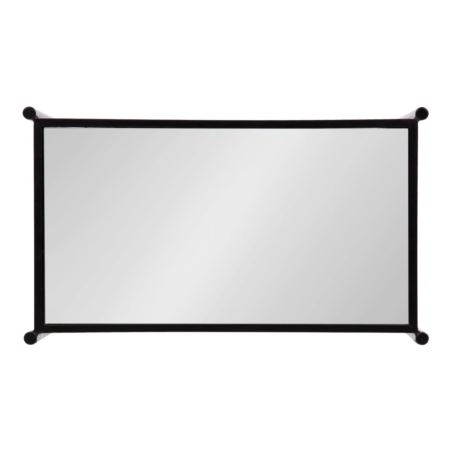 Mirror and Metal Side Table