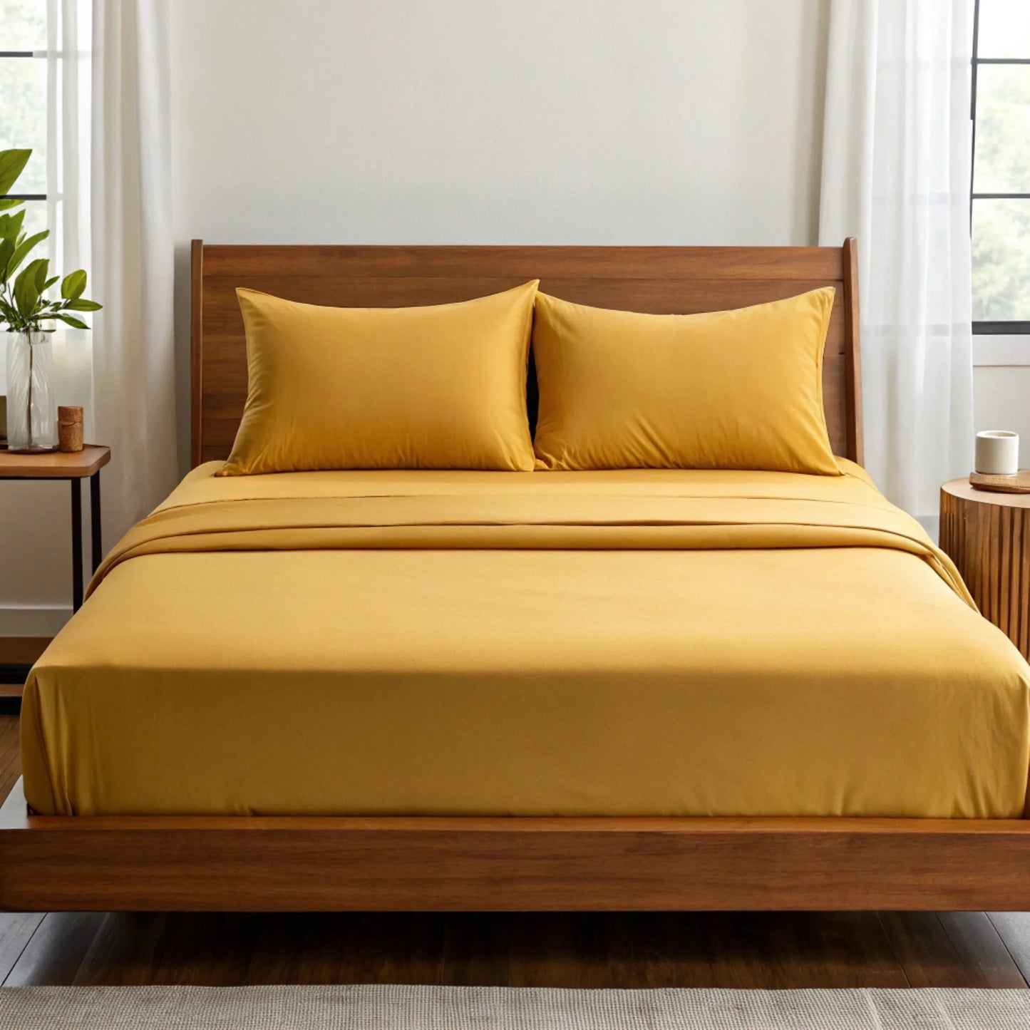 Copper Infused Bamboo Sheet Set | Cooling Comfort