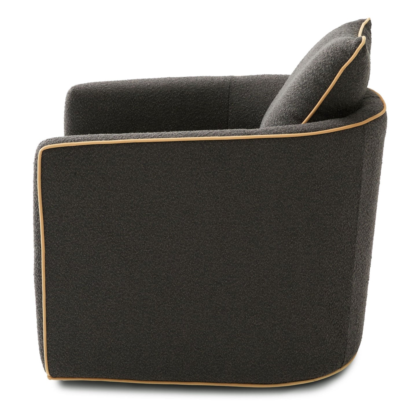 Swivel Accent Chair, Rotating Base, For Living Room
