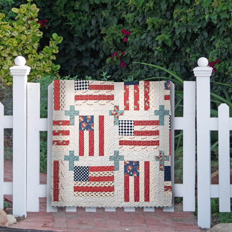 God and Country Quilt Kit